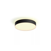 Philips Hue Enrave Medium Ceiling Light | Smart Tunable White | 1900lm Black 